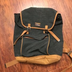 Adorable vintage LL Bean backpack